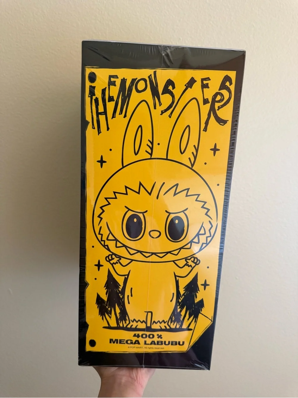 The Monster Labubu Sketch 400% - AUTHENTIC - SEALED